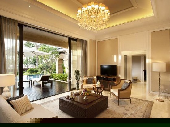 极致园景泳池别墅双卧室