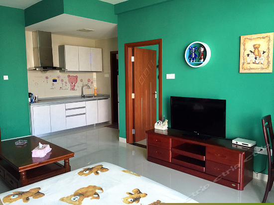 三只熊主题园景家庭房