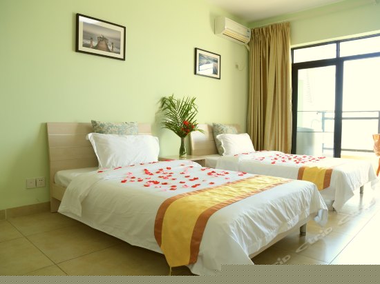 豪华海景双床间