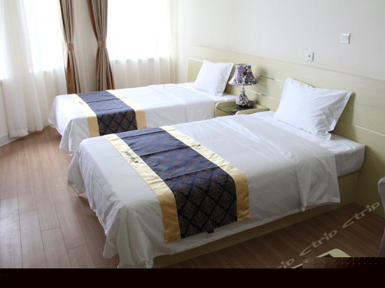 高级市景单卧双床房