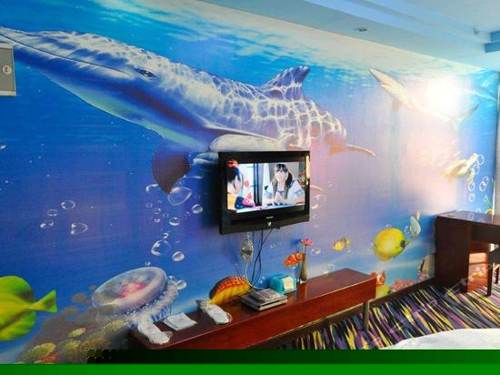 商务电动圆床房