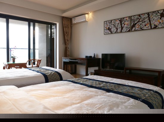 豪华海景双床房