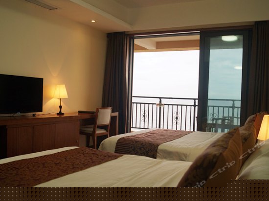 豪华海景双床房