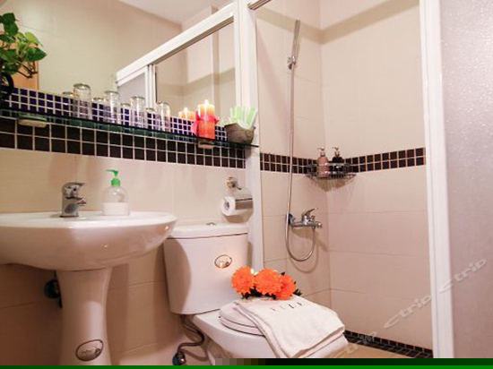 和风面纱四人套房