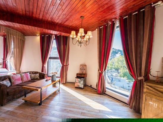 红色浪漫海景大床房