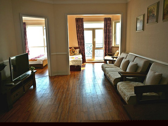 温馨海景家庭房