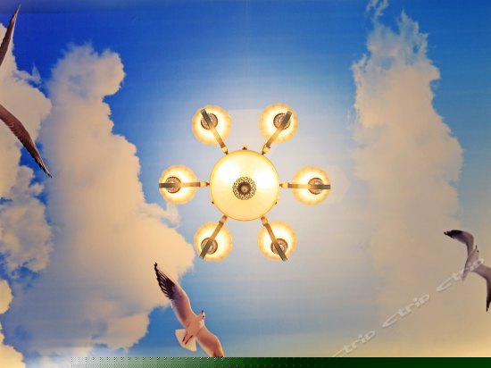 迪士尼公主主题双床间