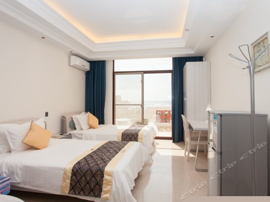 豪华海景双床房