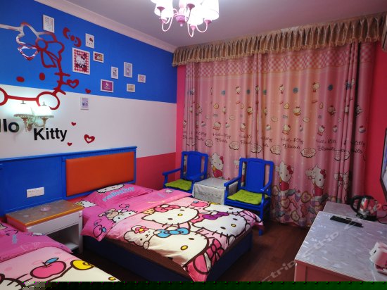 Hello Kitty精致双床房