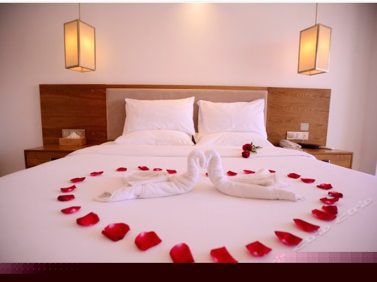 高级园景大床房