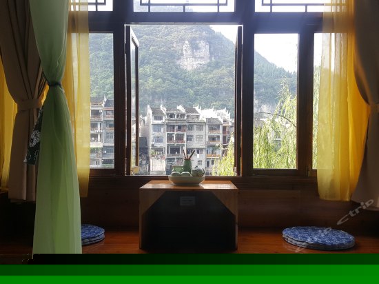 行歌坐月景观品茗双床间