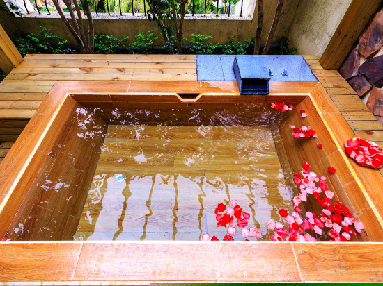 云顶楼花园温泉大床房