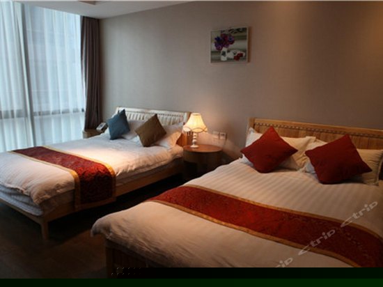 豪华城景双床房