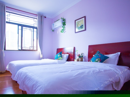 曦竹居山景双床房