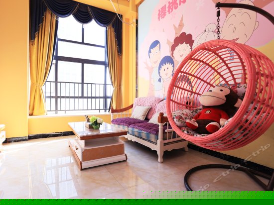 樱桃小丸子主题双床间