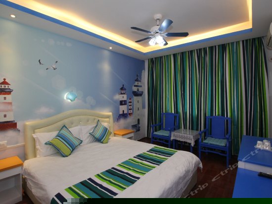 地中海小清新精致大床房