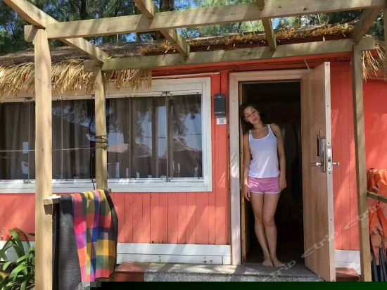 雅致大床小木屋