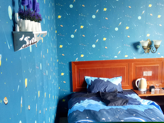 星空夜色双床房