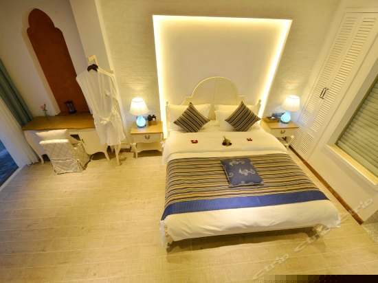 地中海风复式海景套房