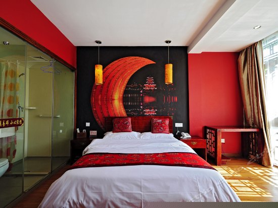 临河观景单人间