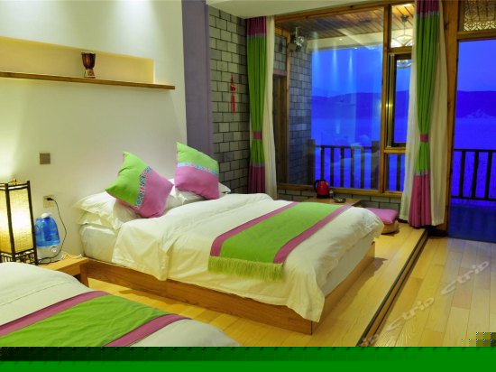 高层宽海景亲子房-古达