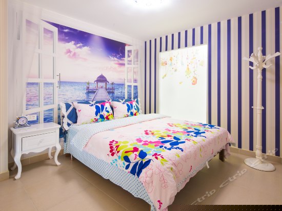 阳台海景主题大床房