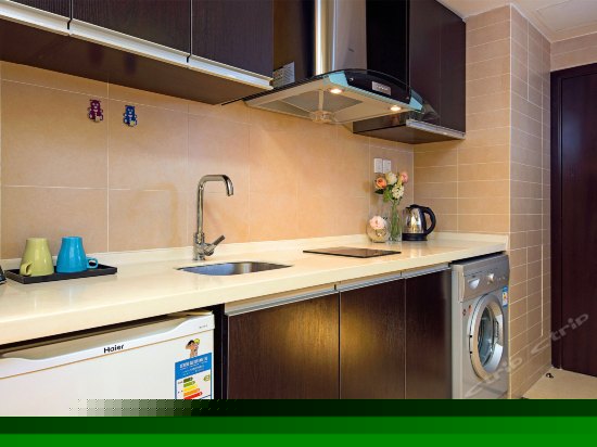 都市夜景双人床