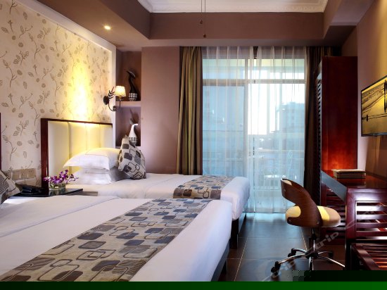 清晨的咖啡双床房