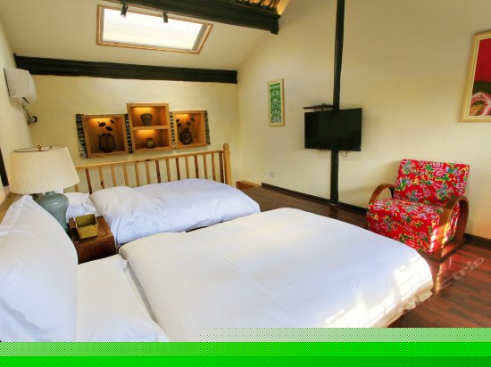 庭院星空复式双人间