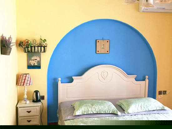 温馨蜜月阳台园景大床房