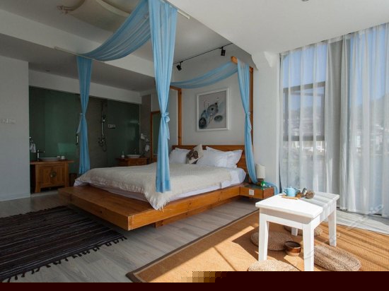 亲水海景落地窗大床房（风花1）