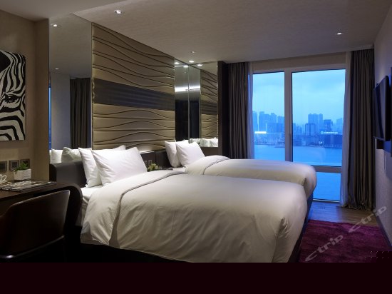 豪华维港景双床房