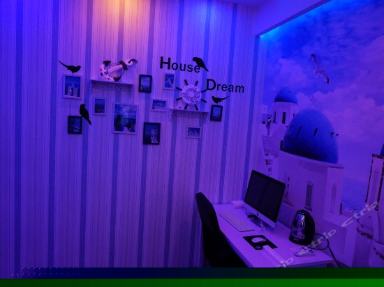 浪漫地中海主题影院房