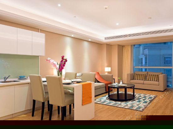 湖景双卧大床套房公寓