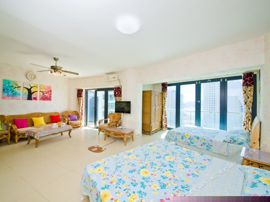 豪华海景家庭房