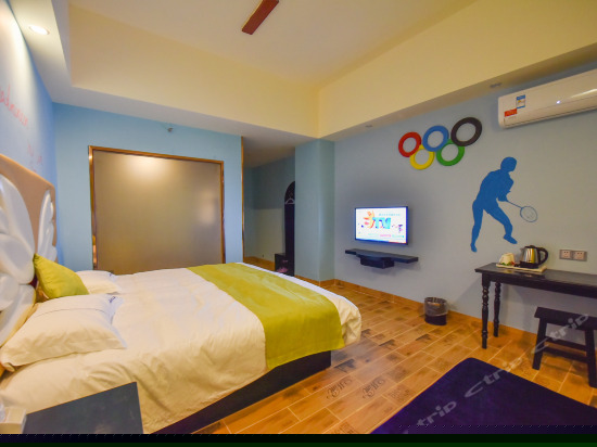 体育主题大床房
