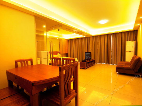 雅致园景1室2厅大床房