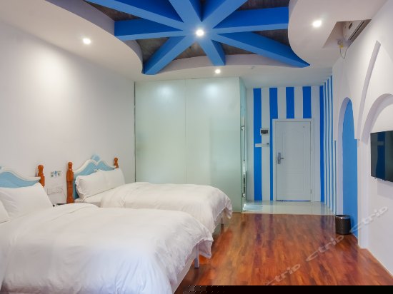 地中海主题双床间