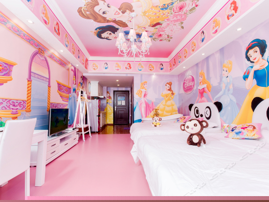 白雪公主亲子双床房