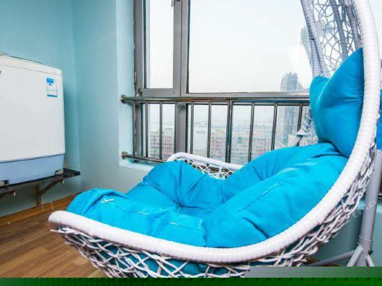 主题海景圆床房