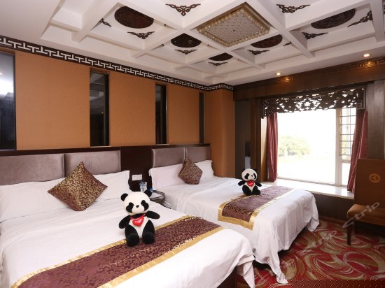 中式古典双床间