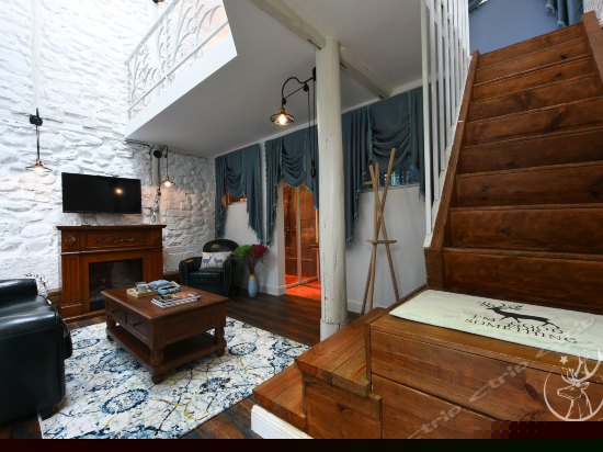 鹿陆复式星空大床房