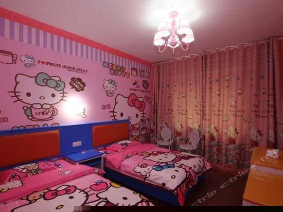Hello Kitty精致双床房