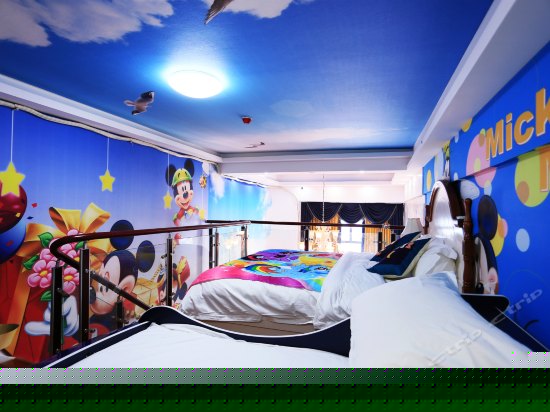 米奇老鼠主题双床间