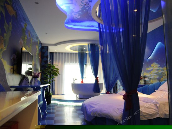 沉鱼落雁主题大床房