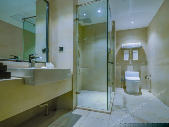 落地景观双床房