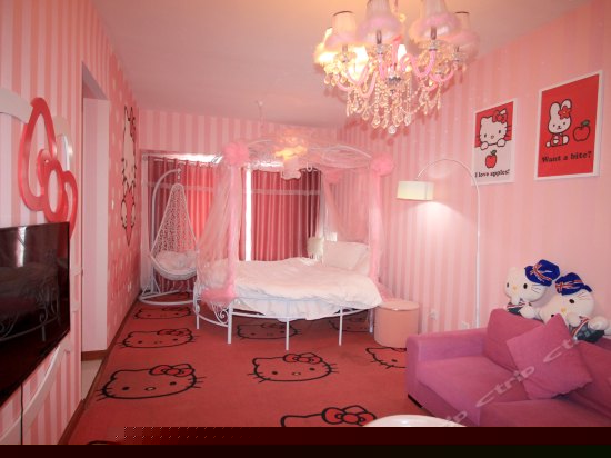 Hello Kitty主题大床房