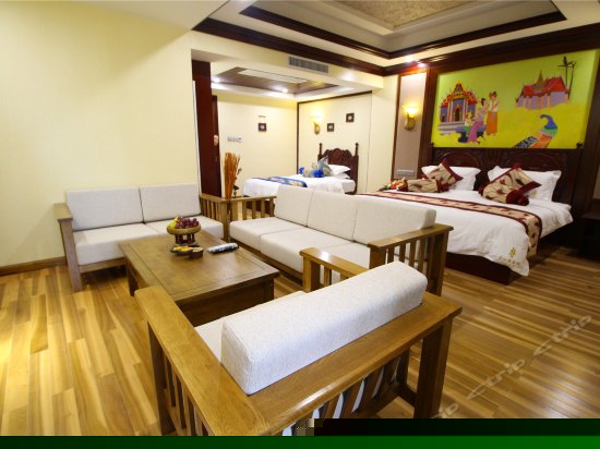 南亚风情花园亲子房