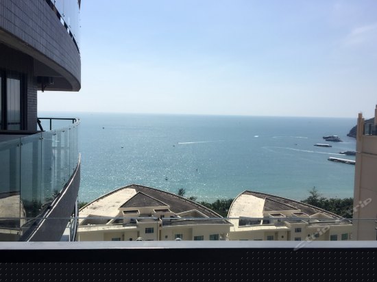 海之蓝阳台正海景大床房