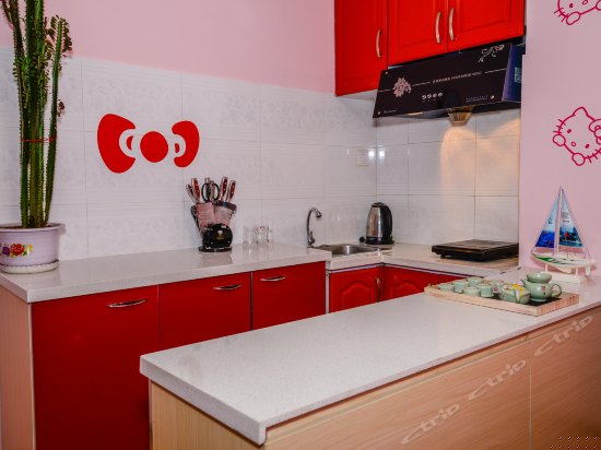 主题海景圆床房